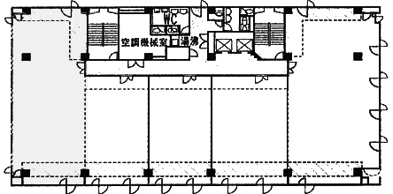 新横浜ICビル6F 間取り図