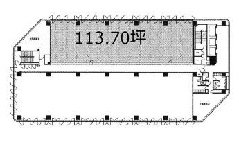 品川TSビル4F 間取り図