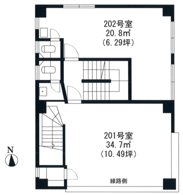 高政ビル201 間取り図