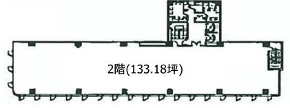 YKビル2F 間取り図