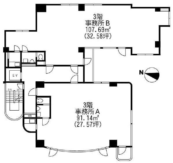 NCスクエア新宿A 間取り図