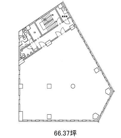 太陽ビル4F 間取り図