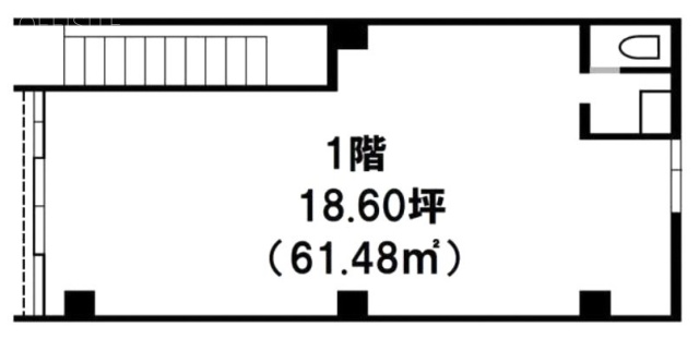 山本ビル1F 間取り図