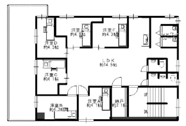 第2佐藤ビル4F 間取り図