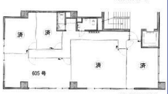 ニューサンビル605 間取り図
