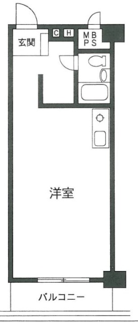 ハイネスロフティ905 間取り図