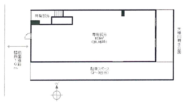 武内ビル101 間取り図