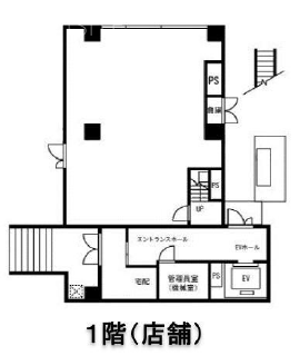 プレール麻布仙台坂1F 間取り図