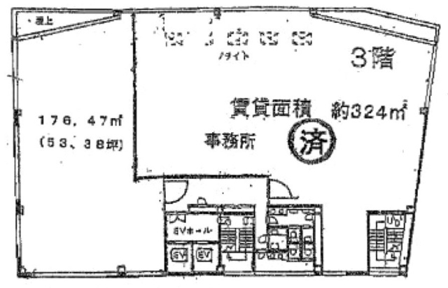 荻窪SYビル3F 間取り図