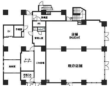 スタイリオ蒲田1F 間取り図