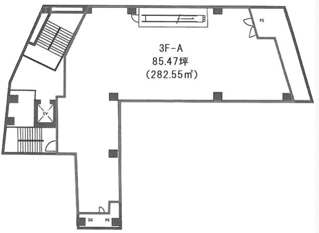 桜木町白鳥ビルA 間取り図