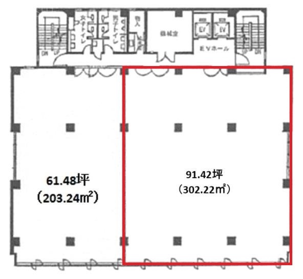 新亀戸ビル5F 間取り図