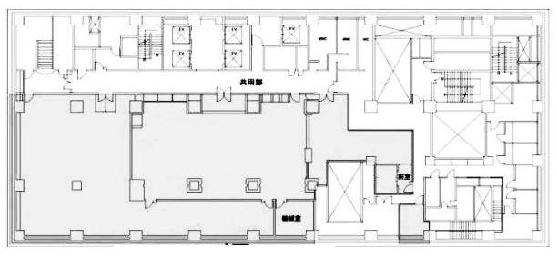 三井住友海上テプコビルB1F 間取り図
