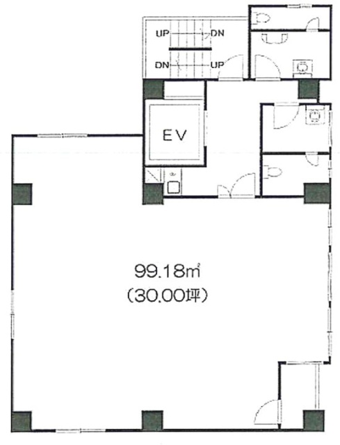 第2伊藤ビル6F 間取り図