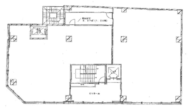 中川ビル4F 間取り図