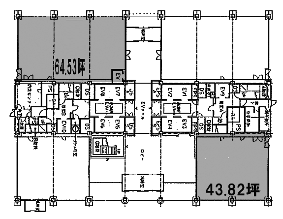 横浜西口KNビル1F 間取り図