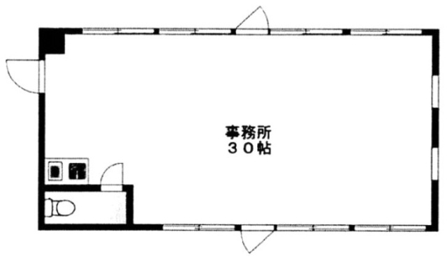 ASS第3ビル301 間取り図
