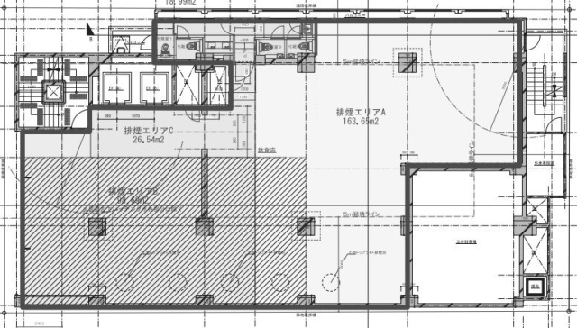 京王新宿追分第二ビル2F 間取り図