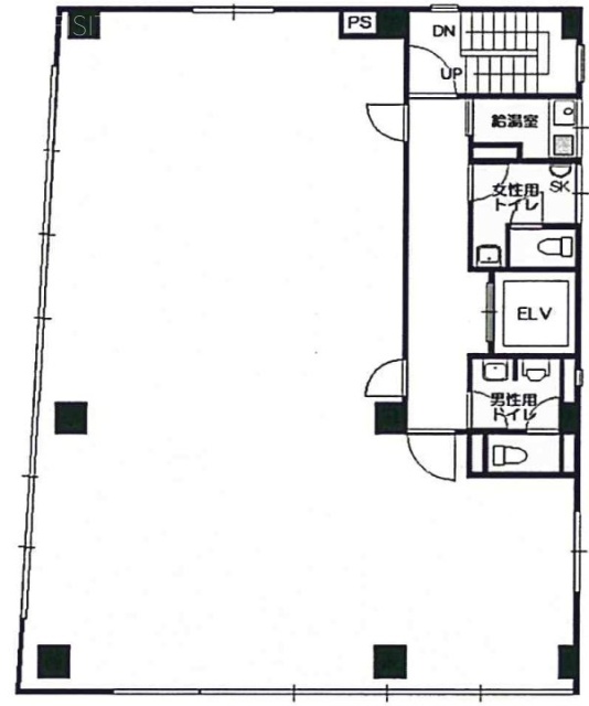 マルカン大宮ビル601 間取り図