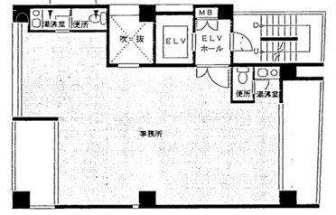 シルバードビル2F 間取り図