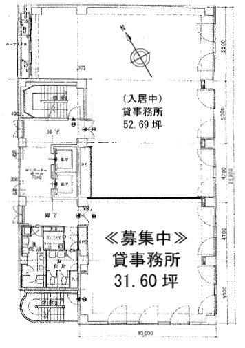 交通ビル5F 間取り図