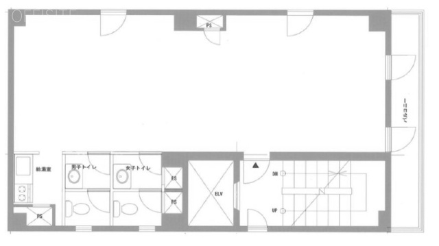 大塚ビル6F 間取り図
