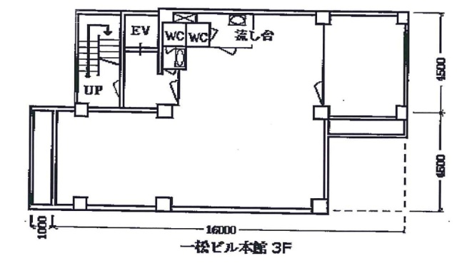 一松ビル本館3F 間取り図