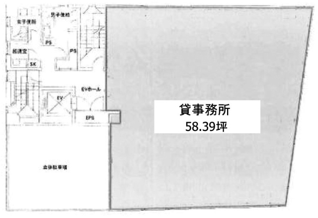 東武浅草駒形ビル3F 間取り図