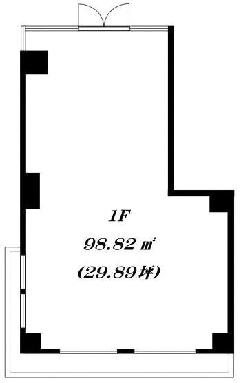 代官山眺めのいい家102 間取り図