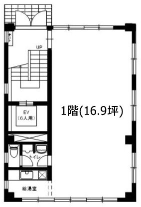 斉藤本館ビル1F 間取り図