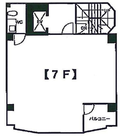 三経25ビル7F 間取り図