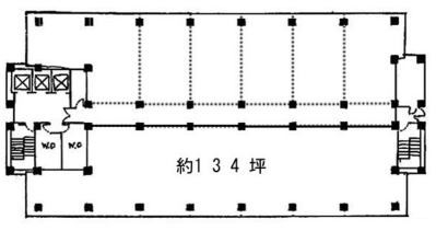 国際浜松町ビル3F 間取り図