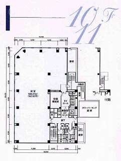 西新宿昭和ビル10F 間取り図
