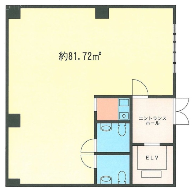 一口坂TSビル1F 間取り図