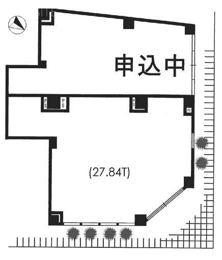 アヴニール元代々木ビル1F 間取り図