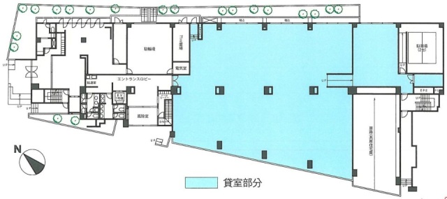 ヒューリック目黒三田1F 間取り図