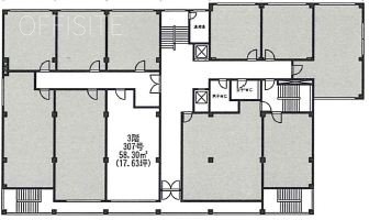 水道橋西口会館605.606 間取り図