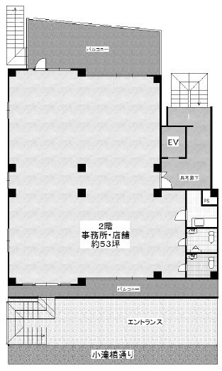 JSビル2F 間取り図