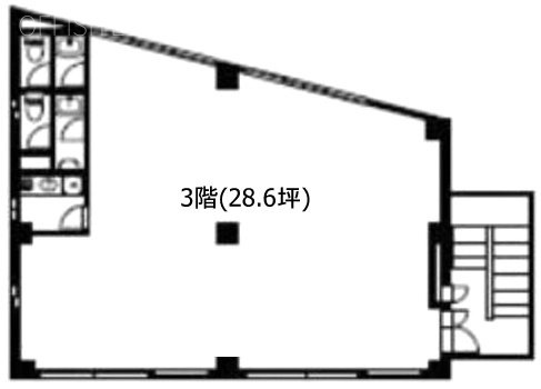 長岡ビル3F 間取り図