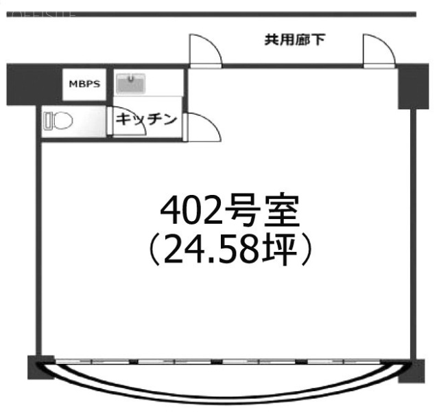 山京半蔵門パレス402 間取り図