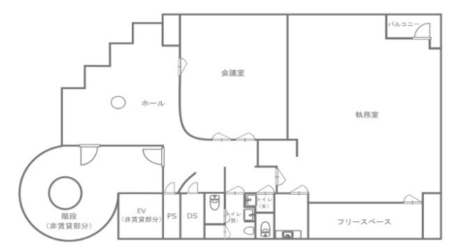 アポリアビル3F 間取り図