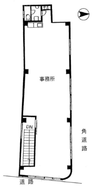 岩瀬ビル2F 間取り図