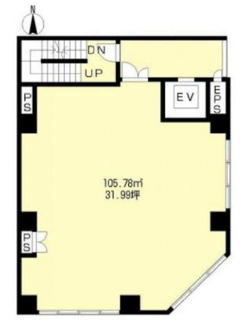 マルキビル2F 間取り図