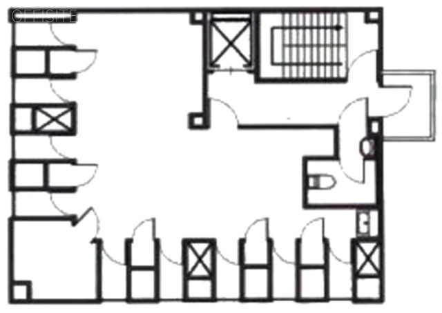 虎ノ門久永ビル4F 間取り図