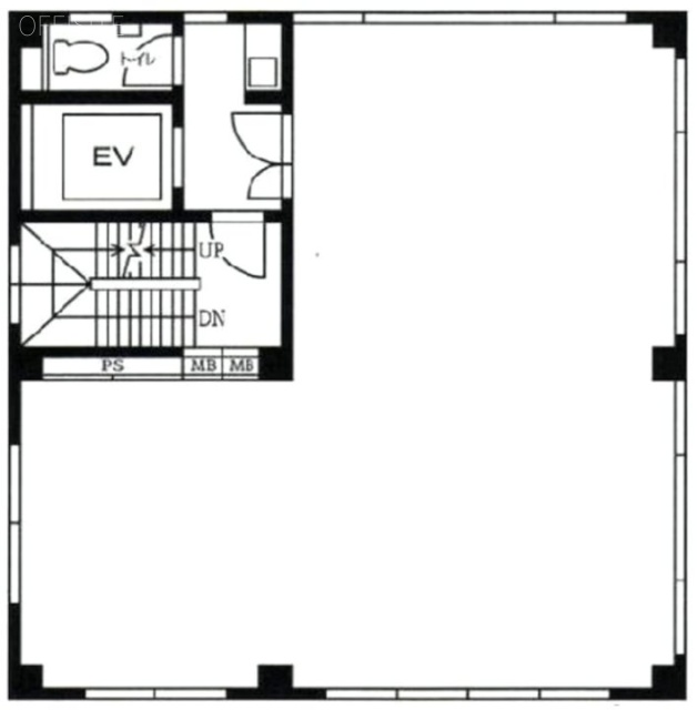 村木ビル3F 間取り図