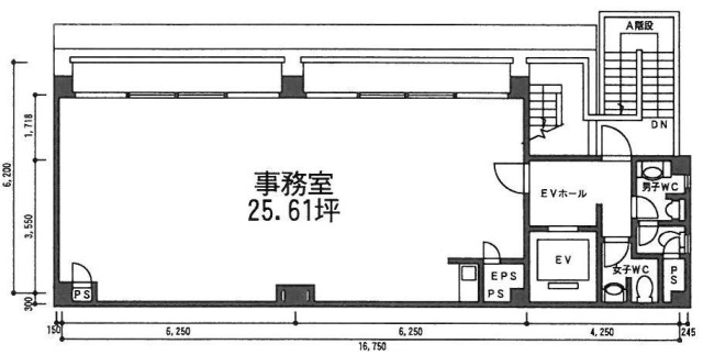 井門新宿御苑ビル4F 間取り図
