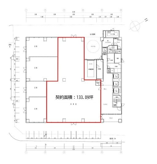 RBM東八重洲ビル1F 間取り図