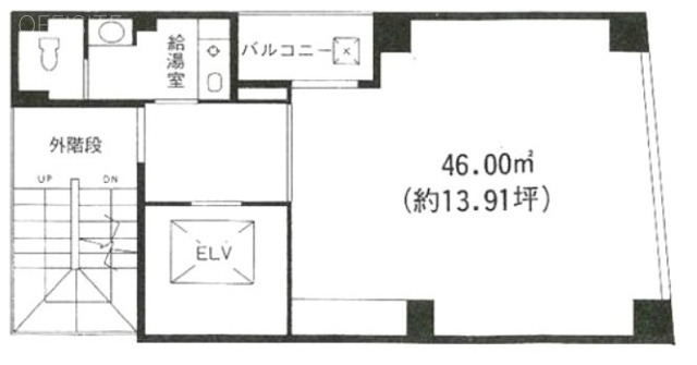 本郷春木町ビル4F 間取り図