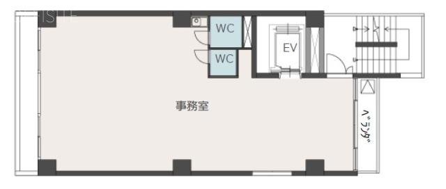 (仮)One-Kagurazaka3F 間取り図