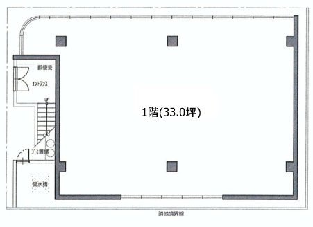 ロジェ西蒲田ビル1F 間取り図